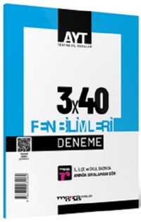 2025 AYT Fen Bilimleri 3x40 Deneme