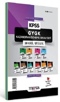 2025 KPSS GYGK Kazandıran Deneme Sınavı Seti 10 Fasikül 67 Deneme