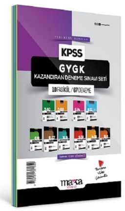 2025 KPSS GYGK Kazandıran Deneme Sınavı Seti 10 Fasikül 67 Deneme