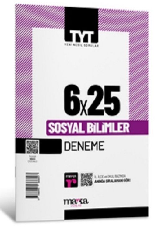 2025 TYT Sosyal Bilimler 6 Deneme Tamamı Video Çözümlü