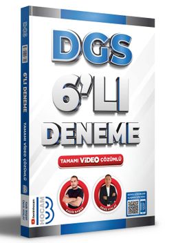 2024 DGS Tamamı Video Çözümlü 6'lı Deneme