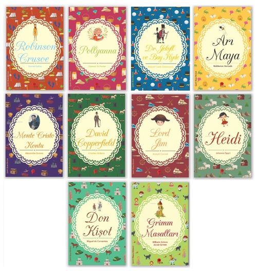 Çocuk Klasikleri Seti 10 Kitap  (8 Yaş ve Üzeri)