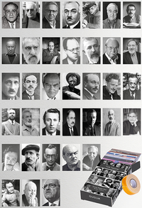 Türk Yazarlar Edebiyat Temalı 36 Adet Duvar Poster - Kolaj Seti Oda Dekoru