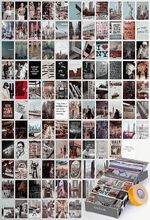New York City Temalı 108 Adet Duvar Poster - Kolaj Seti Oda Dekoru