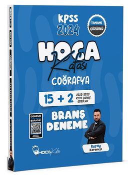 2024 KPSS Coğrafya 15+2 Deneme Çözümlü
