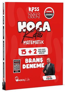 2024 KPSS Matematik 15+2 Deneme Çözümlü 