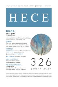 Hece Dergisi Sayı: 326 Şubat  2024