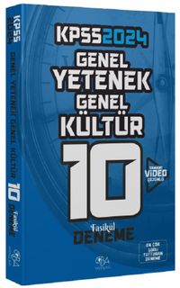 2024 KPSS Genel Yetenek Genel Kültür 10 Deneme Video Çözümlü
