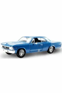  Maisto Chevrolet Chevelle Ss 396 1966 Model Araba - Mavi 1:24 (319603)