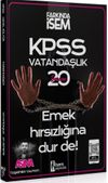 2024 Farkında İsem KPSS Aşina Vatandaşlık 20 Deneme