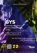 Görevde Yükselme ve  Ünvan Değişikliği Sınavı Veri Hazırlama Ve Kontrol İşletmeni Yurt Yönetim Memuru 