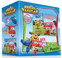 Harika Kanatlar Puzzle - Fransada (24 Parça 50x70)