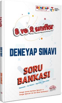 8 ve 9. Sınıflar Deneyap Sınavı Soru Bankası