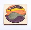 Montessori Ahşap Zeka Oyunları / w-Balık Puzzle