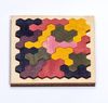 Montessori Ahşap Zeka Oyunları / w-Petek Puzzle
