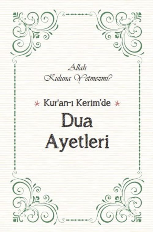 Kur'an'ı Kerim'de Dua Ayetleri