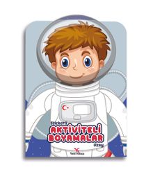 Stickerli Aktiviteli Boyamalar Uzay