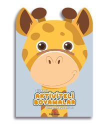 Stickerli Aktiviteli Boyamalar Orman Hayvanları