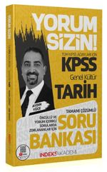 2024 KPSS Tarih Yorum Sizin Soru Bankası Çözümlü 