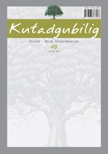 Kutadgubilig Felsefe-Bilim Araştırmaları Dergisi Sayı:48