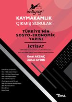 İmtiyaz Kaymakamlık Çıkmış Sorular Türkiye'nin Sosyo-Ekonomik Yapısı İktisat