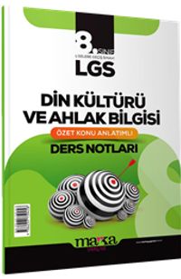 8. Sınıf LGS Din Kültürü ve Ahlak Bilgisi Özet Konu Anlatımlı Ders Notları 