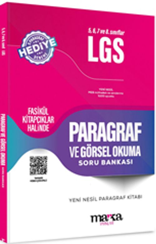 5, 6, 7 ve 8. Sınıflar Paragraf ve Görsel Okuma Soru Bankası