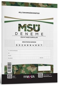 2025 MSÜ Yeni Nesil Deneme Tamamı Video Çözümlü 