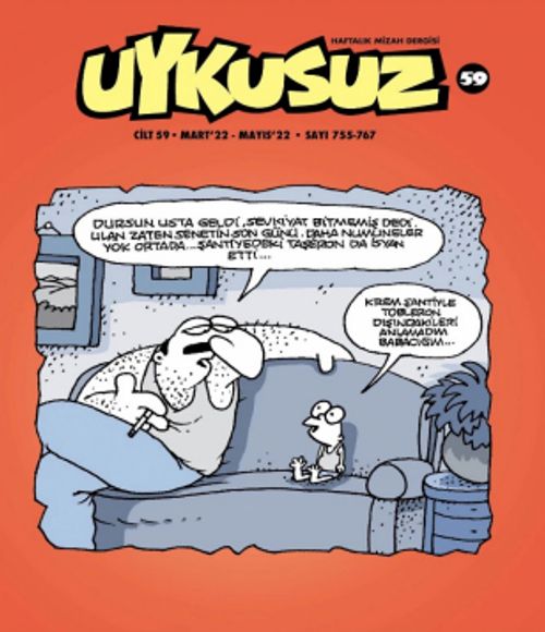 Uykusuz Dergisi Cilt 59 Mart 22  - Mayıs 22 - Sayı 755-767