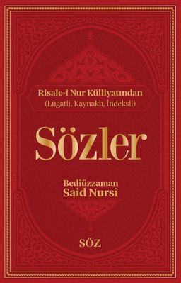Sözler (Şamua, İki Renk, İthal Termo Deri Cilt Büyük Boy)