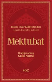 Mektubat (Şamua, İki Renk, İthal Termo Deri Cilt Büyük Boy)