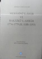 Mehasinü'l-Âsar ve Hakaikü'l-Ahbar -1774-1779 (H. 1188-1193) / 13-Z-130