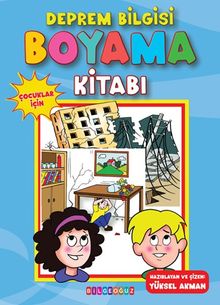 Deprem Bilgisi Boyama Kitabı