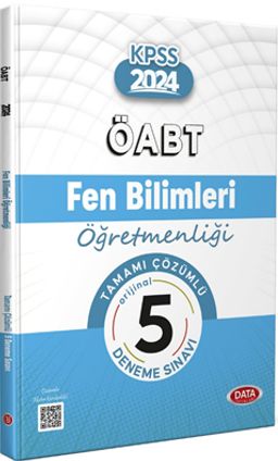 2024 ÖABT Fen Bilimleri Öğretmenliği Tamamı Çözümlü 5 Deneme Sınavı 