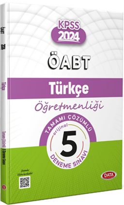 2024 ÖABT Türkçe Öğretmenliği Tamamı Çözümlü 5 Deneme Sınavı 