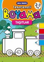 2-3 Yaş Tekerlemeli Boyama Taşıtlar 