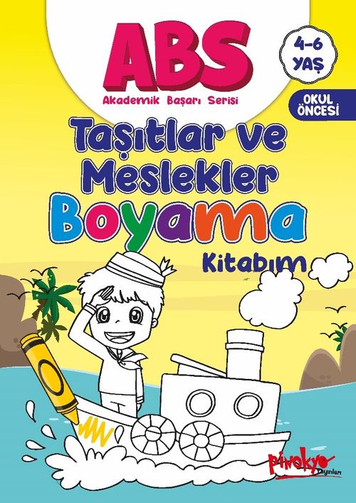 ABS 4-6 Yaş Taşıtlar ve Meslekler Kitabım