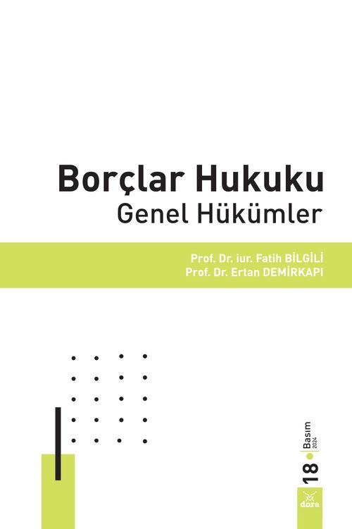 Borçlar Hukuku & Genel Hükümler
