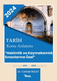 Tarih Konu Anlatımı ‘Hakimlik ve Kaymakamlık Sınavlarına Özel'