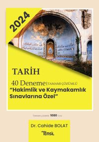 Tarih 40 Deneme Tamamı Çözümlü ‘Hakimlik Ve Kaymakamlık Sınavlarına Özel'