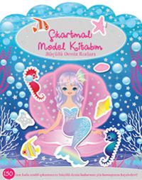 Çıkartmalı Model Kitabım / Büyülü Deniz Kızları