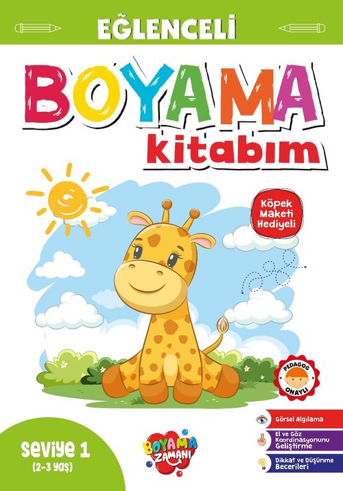 Eğlenceli Boyama Seviye 1 (2-3 Yaş)
