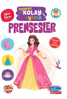 Etkinlikli Kolay Boyama / Prensesler