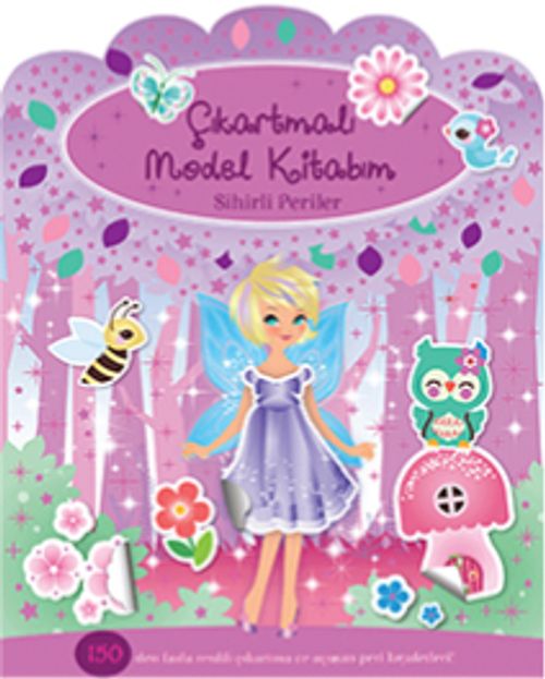 Çıkartmalı Model Kitabım / Sihirli Periler
