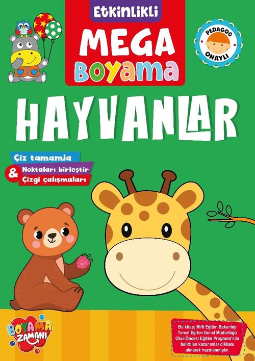 Etkinlikli Mega Boyama / Hayvanlar