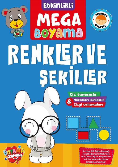 Etkinlikli Mega Boyama / Renkler ve Şekiller