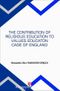 The Contribution Of Religious Education To Values Education Case Of England 