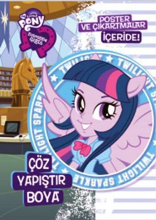 My Little Pony / Girls Çöz Yapıştır boya - 4 