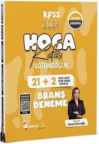 2024 KPSS Vatandaşlık 21+2 Deneme Çözümlü