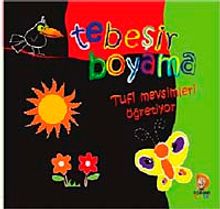 Tebeşirle Boyama Tufi Mevsimleri Öğretiyor